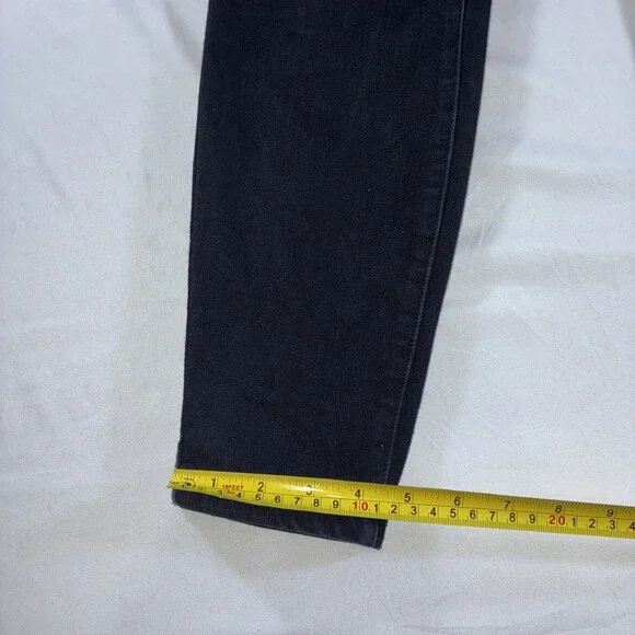 Spanx Stretch Jeans Women’s Size L Black Jeggings - Picture 8 of 13